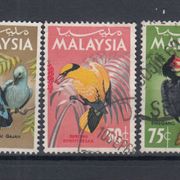 Malezija - Malaysia. 1965. Fauna - ptice. NEkompletan niz