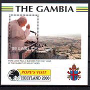 Gambia 2000 g Papa Ivan Pavao II Mi no bl 472 MNH 5087