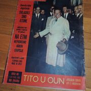 Globus br. 66 Tito u OUN Krapanj Bobek ( Partizan ) Atomsko doba Jugoslavij