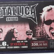 Ulaznica Metalica,2004 g.