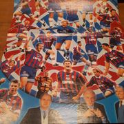 Stari sportski plakat - FC Bayern Munchen