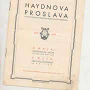 Haydnova proslava Maribor 1932