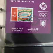 Sharjah blok 1972. - Olimpijske igra Munchen 1972.