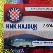 Hajduk-Skonto ulaznica
