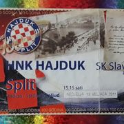 Hajduk-Slavija ulaznica
