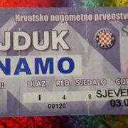 Hajduk-Dinamo ulaznica