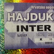 Hajduk-Inter ulaznica