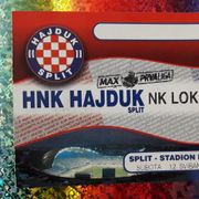 Hajduk-Lokomotiva ulaznica