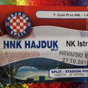 Hajduk-Istra ulaznica