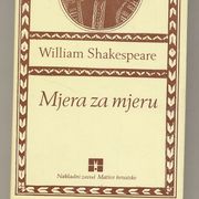 William Shakespeare Mjera za mjeru