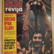 SN revija - broj 184 - 1980. - duplerica Dinamo - Crvena zvezda 