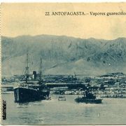 Brodovi - Putnički parobrodi , ANTAFAGASTA luka , izdanje oko 1910. g.