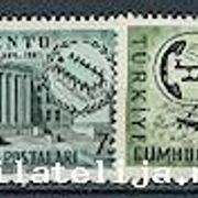 Turska 1961: CENTO, kompletna serija, falc, Mi. br. 1801/03