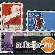 Turska 1960: kompletna serija, falc Mi. br. 1794/97