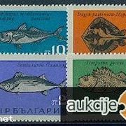 Bugarska: razne ribe, čista kompletna serija, Mi. br. 1542/47 (3)