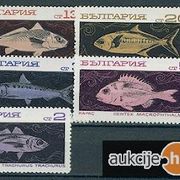 Bugarska: razne ribe, čista kompletna serija, Mi. br. 1947/54 (3)