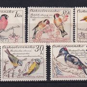 Čehoslovačka 1959 - Mi.br. 1163/1169, razne ptice, MNH serija (PTI)