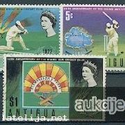 Antigua 1972. : kriket, žigosana kompletna serija, Mi. br. 286/88  (1)