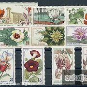 Rumunjska 1965: razno cvijeće, čista kompletna serija, Mi. br. 2442/51