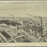 Varaždin oko 1930. tvornica Tivar