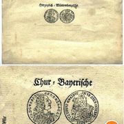 Bakropis numizmatika XVIII st. dukat Bayerische i sl za numizmatičare *VIDI