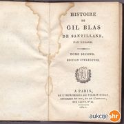 HISTOIRE DE GIL BLAS DE SANTILLANE   ( 1820.g.)