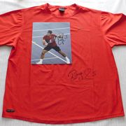 Ručno potpisana Nike majica od Roger Federera i fotografija