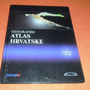 GEOGRAFSKI ATLAS HRVATSKE – za školu i za dom: veliki format 25x32 cm, 127