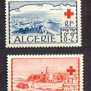 Alžir 1952 - Crveni križ, Mi.br. 310/311, čista serija, MNH