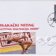 HRVATSKA, BLANKA VLAŠIĆ SA POTPISOM - SKAKAČKI MITING SPLIT 2009