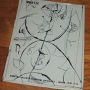 Edo Murtić katalog 1956 potpis slikara jako rijetko