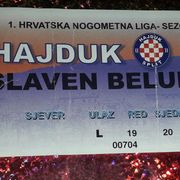 Ulaznica Hajduk-Slaven Belupo,2009/2010
