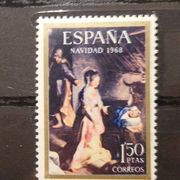 Španjolska, 1968. Božić 1791 MNH