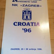 24 MEĐUNARODNI KADETSKI NOGOMETNI TURNIR, ZAGREB 1996, PROGRAM