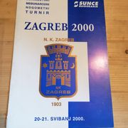 28 MEĐUNARODNI KADETSKI NOGOMETNI TURNIR, ZAGREB 2000, PROGRAM