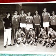 Fotografija košarkaša junior.prvakaJugoplastike(Split) 1966 g.