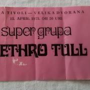 Ulaznica Jethro Tull