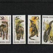SSSR - prapovijesne životinje - čista serija