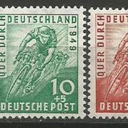 Nemačka(USA & GB zona),Biciklistička trka 1948.,čisto