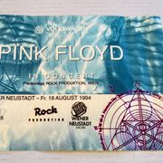 Pink Floyd – ULAZNICA za koncert - stara