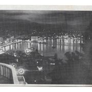 Split po noći, stara razglednica 1947.