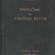 Prof. ing. Branko Širola:  PRIRUČNIK ZA ARMIRANI BETON  /  740 str.