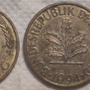 Germany 10 pfennig, 1994 "F" - Stuttgart ***