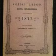 Danica - koledar i ljetopis 1877, Društvo svetog Jeronima, Kalendar