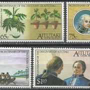 Aitutaki,200 god otkrića Autitakija 1989.,čisto