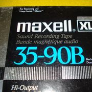 Magnetofonska traka Maxell 6,25 mm = Traka 35-90B = 550 metara - rabljena