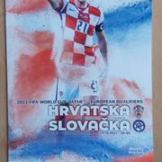 Hrvatska - Slovačka kvalifikacije za Svjetsko prvenstvo Qatar 2022, PROGRAM