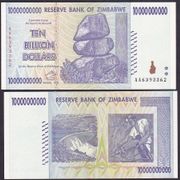 ZIMBABWE - 10 000 000 000   DOLLARS - 2008 - UNC