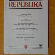 Republika, časopis za književnost, umjetnost i društvo, 2014 ožujak