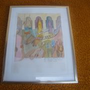 Vilenjaci - iz serije akvarela prema bajci vilenjaci Ludwiga Tiecka